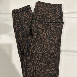 Lululemon Wunder Under High-Rise Patterned Leggings